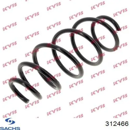Амортизатор передньої підвіски, лівий Sachs 312466 ціна, від 137.14 USD