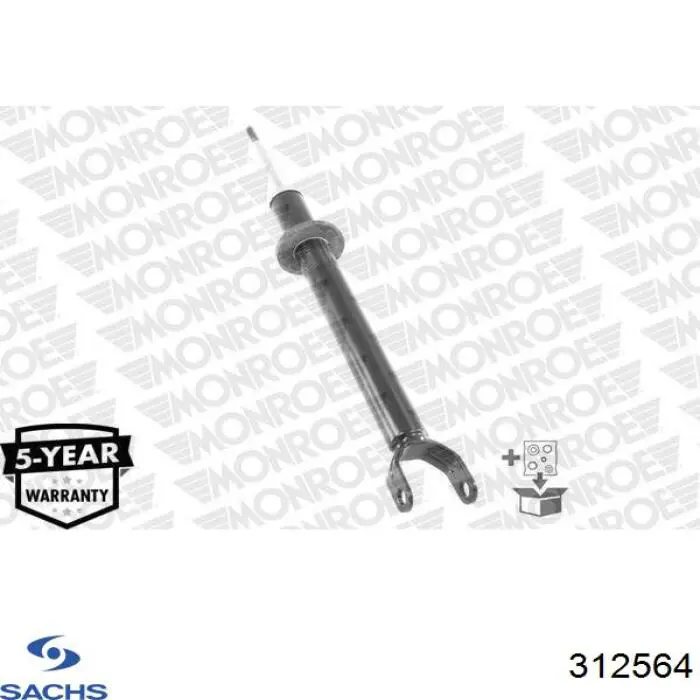 Стойка амортизатора передняя Sachs 312564 ціна, від 58.73 USD