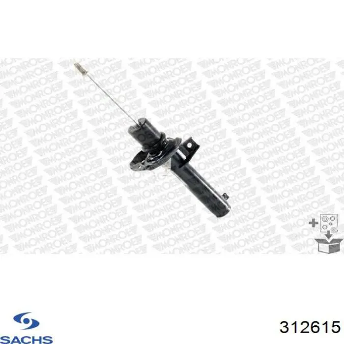 Купити 312615 Sachs Амортизатор передньої підвіски