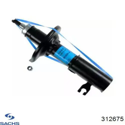 Амортизатор передній, правий Sachs 312675 ціна, від 68.80 USD