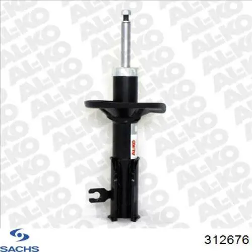 Амортизатор передньої підвіски, лівий Sachs 312676 ціна, від 67.88 USD
