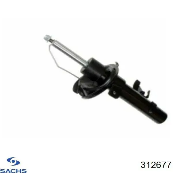 Амортизатор задній, правий 312677 Sachs