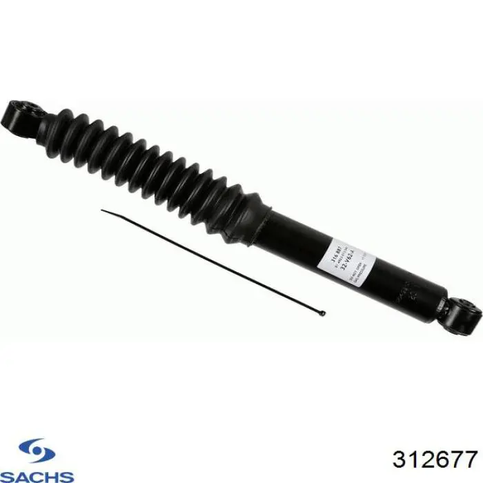 Купити 312677 Sachs Амортизатор задній, правий