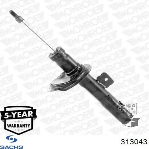Амортизатор передньої підвіски, лівий Mando MSS017244 ціна, від 39.11 USD