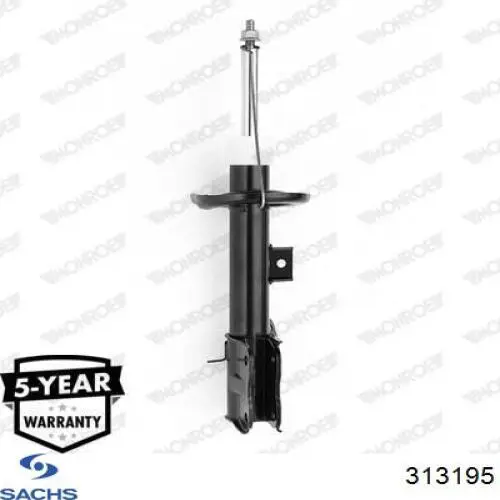 Купити 313195 Sachs Амортизатор передній, правий