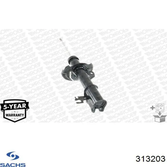 Купити 313203 Sachs Амортизатор передній, правий
