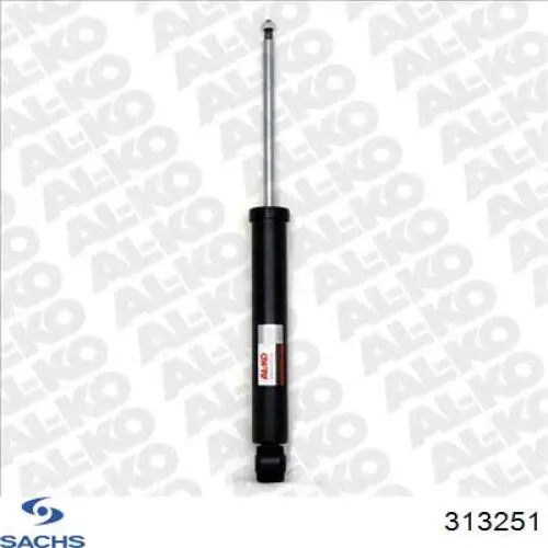 Задній амортизатор Sachs 313251