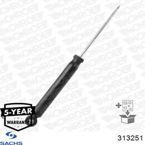 Купити 313251 Sachs Стійка амортизатора задня