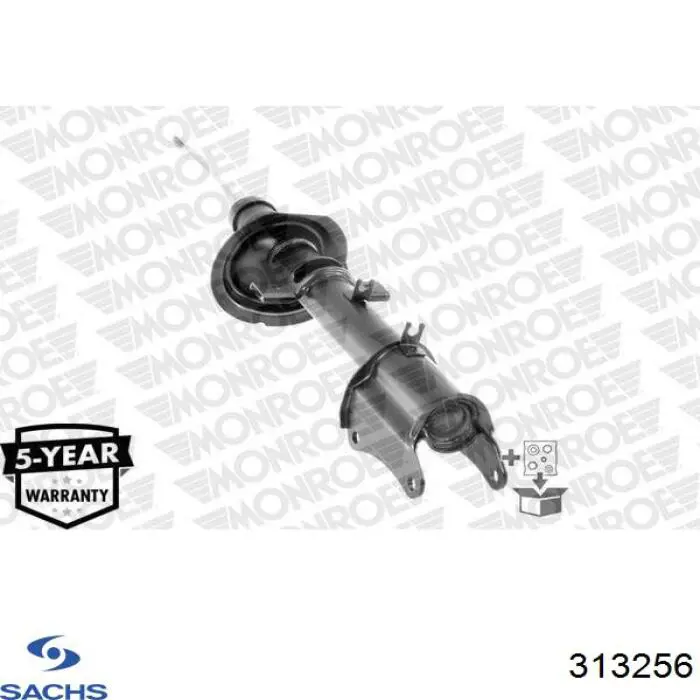 Купити 313256 Sachs Стійка амортизатора задня