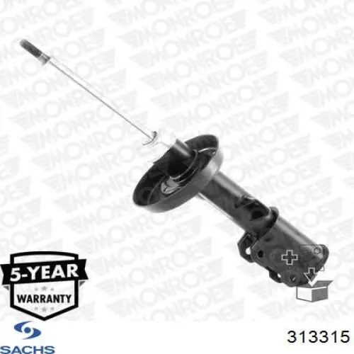Стойка амортизатора передняя Sachs 313315 ціна, від 89.25 USD