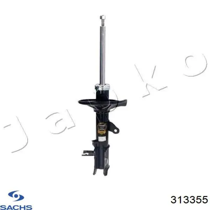 313355 Sachs Амортизатор задній, лівий