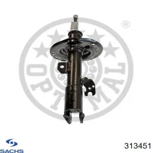 Амортизатор передньої підвіски, лівий Sachs 313451 ціна, від 41.77 USD