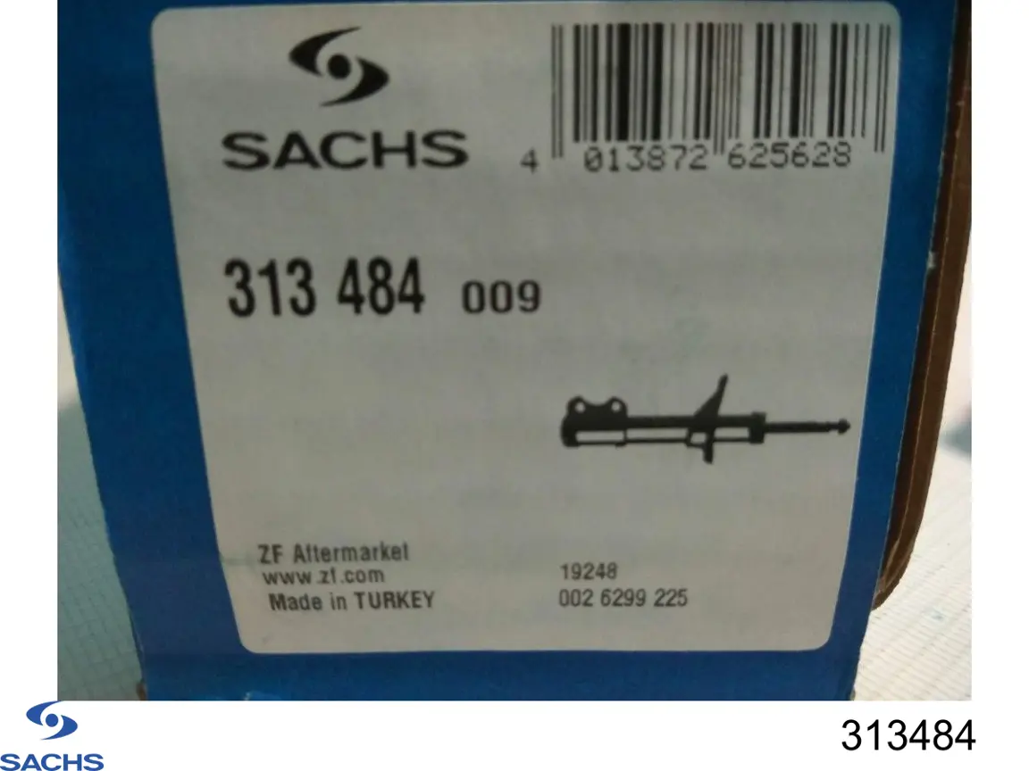 Купити 313484 Sachs Стійка амортизатора задня