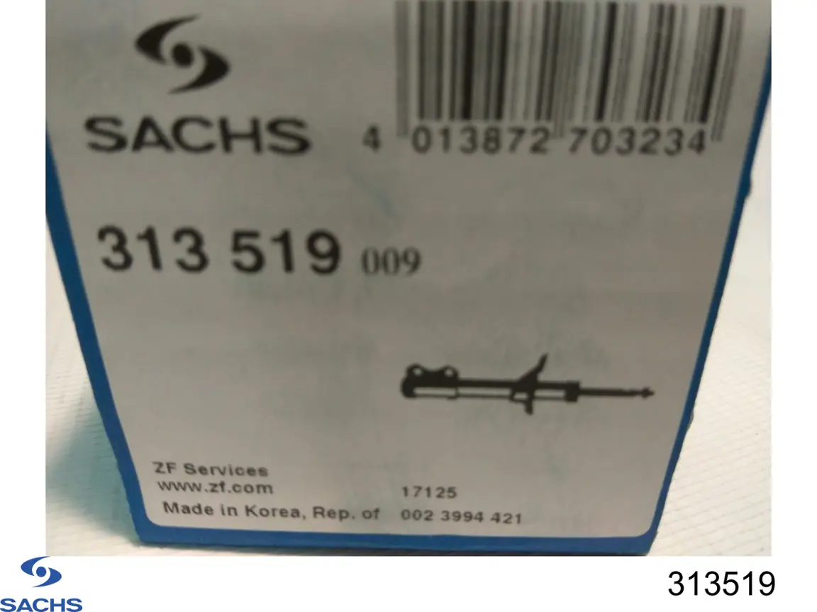 Купити 313519 Sachs Стійка амортизатора задня