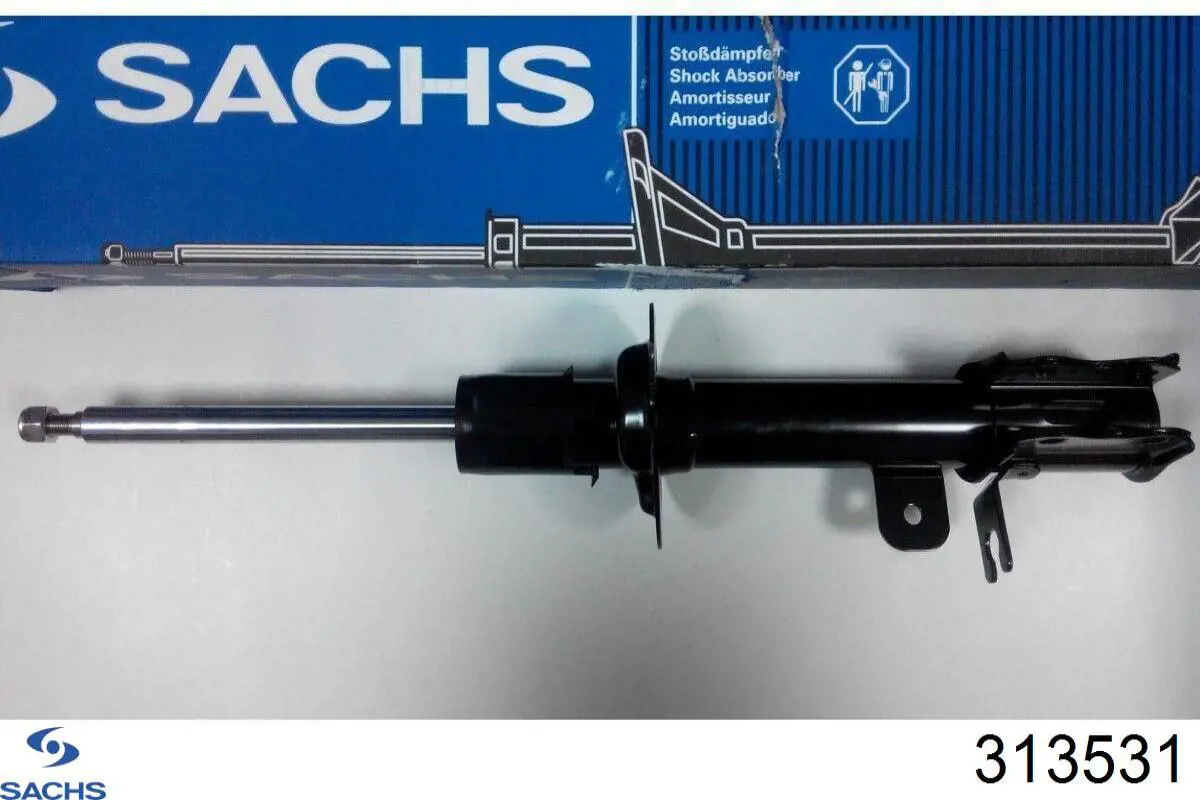 Амортизатор передньої підвіски, лівий Sachs 313531 ціна, від 88.13 USD