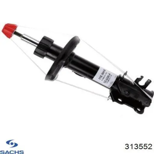 Амортизатора передній лівий 313552 Sachs