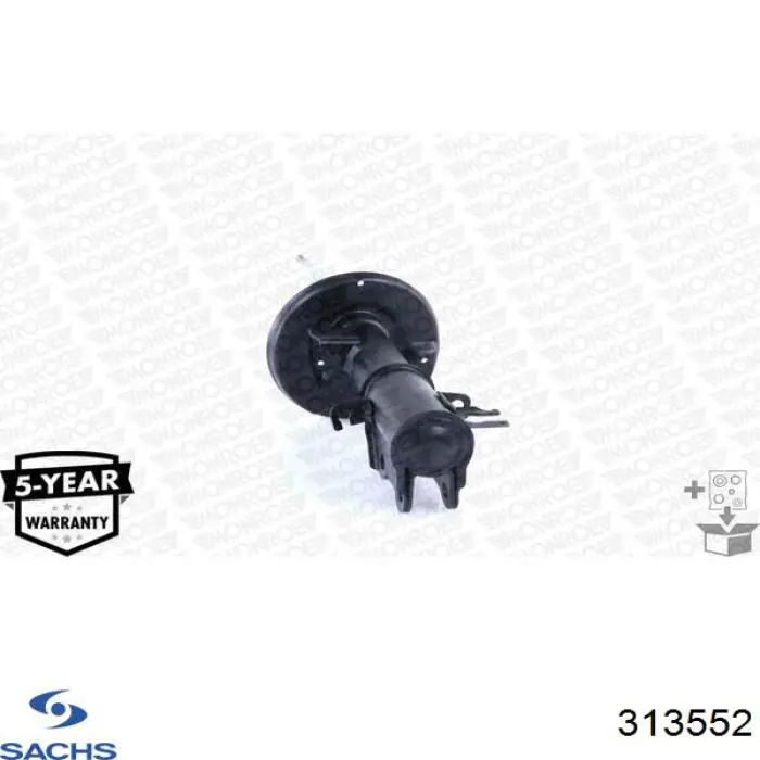 Амортизатор передньої підвіски, лівий Sachs 313552 ціна, від 46.67 USD