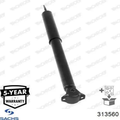 Задній амортизатор Sachs 350708