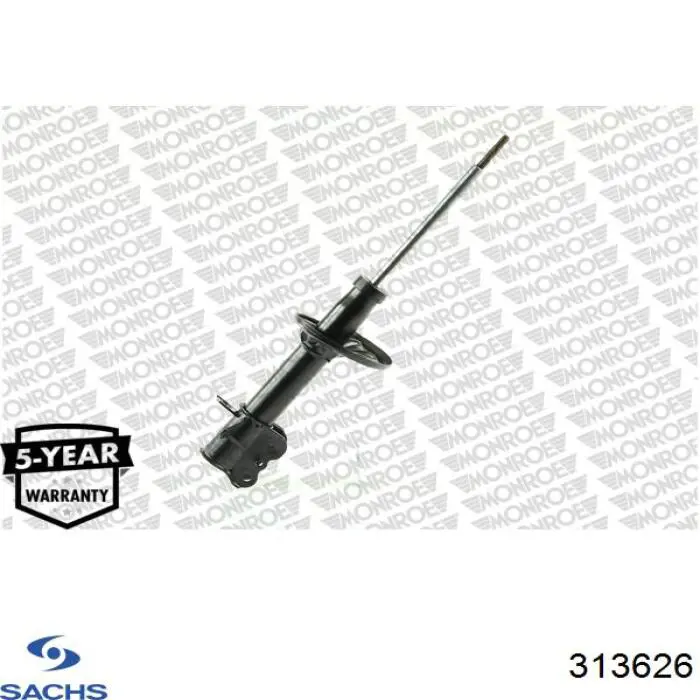 Амортизатор задній, правий Sachs 313626 ціна, від 59.04 USD