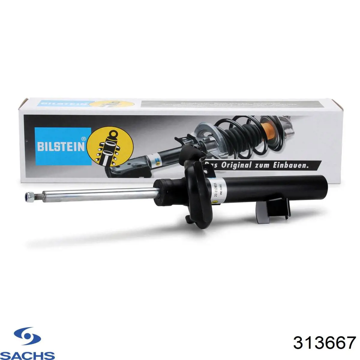 Амортизатор передньої підвіски, лівий Sachs 313667 ціна, від 65.03 USD