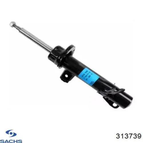 Амортизатор передній, правий 313739 Sachs