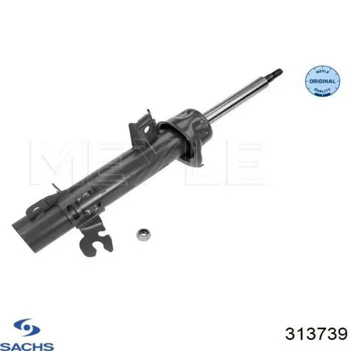 Амортизатор передній, правий Sachs 313739 ціна, від 68.14 USD