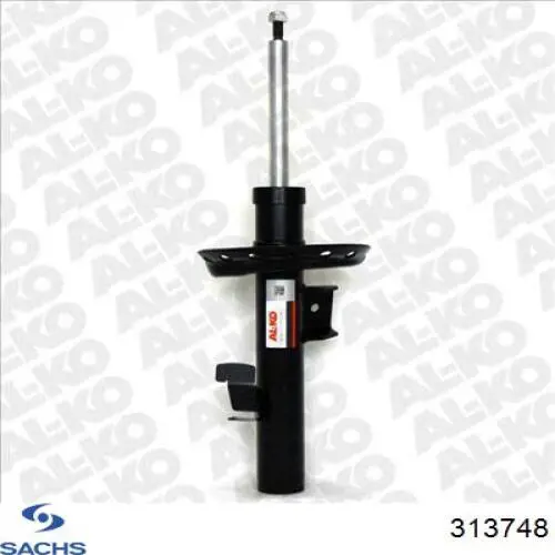 Амортизатор передньої підвіски, лівий Sachs 313748 ціна, від 88.29 USD