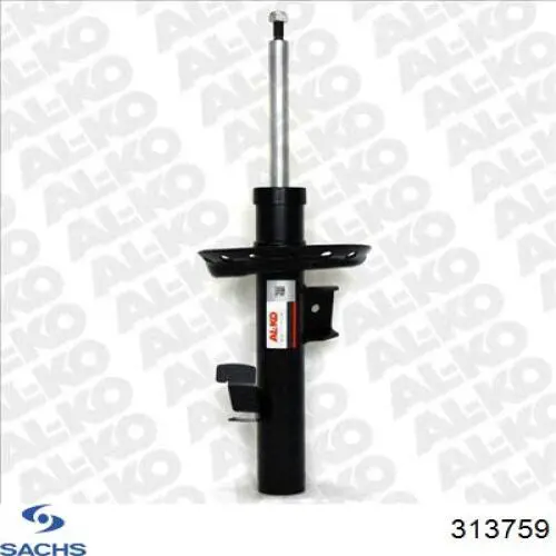 Купити 313759 Sachs Амортизатора передній лівий