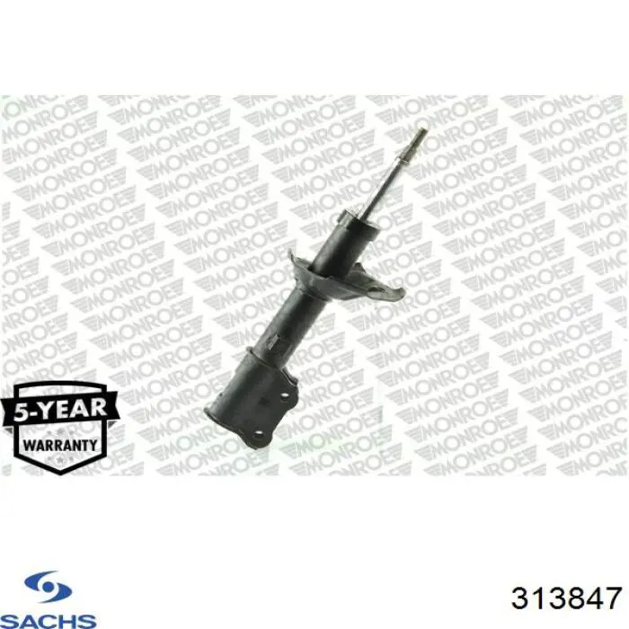 Амортизатор передній, правий Sachs 313847 ціна, від 49.41 USD