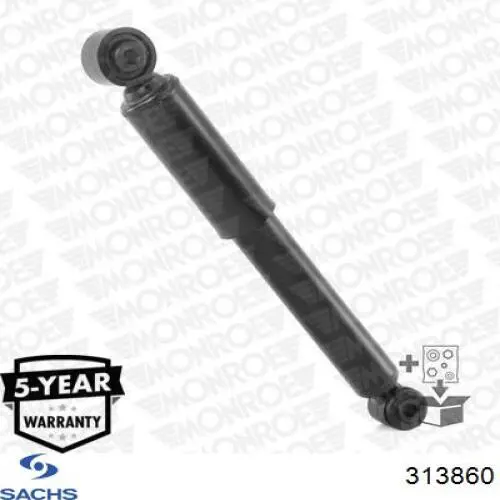 313860 Sachs Амортизатори задні