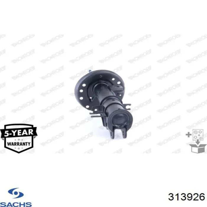 Амортизатор передній, правий Kamoka 2000514 ціна, від 44.50 USD