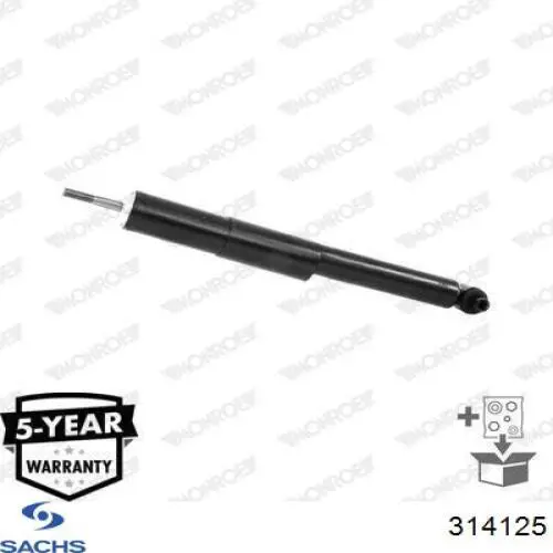 Стойка амортизатора передняя Sachs 314125 ціна, від 117.93 USD