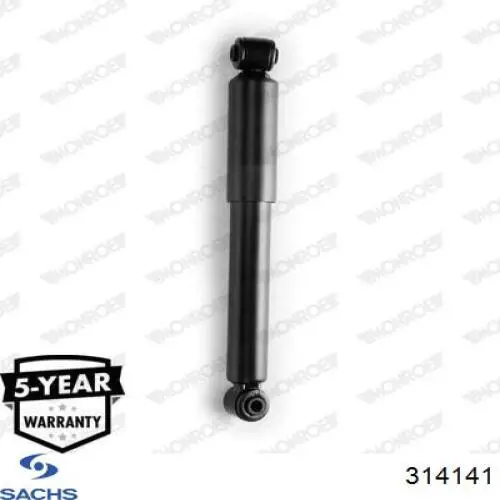 Амортизатор задній Sachs 314141 ціна, від 26.86 USD