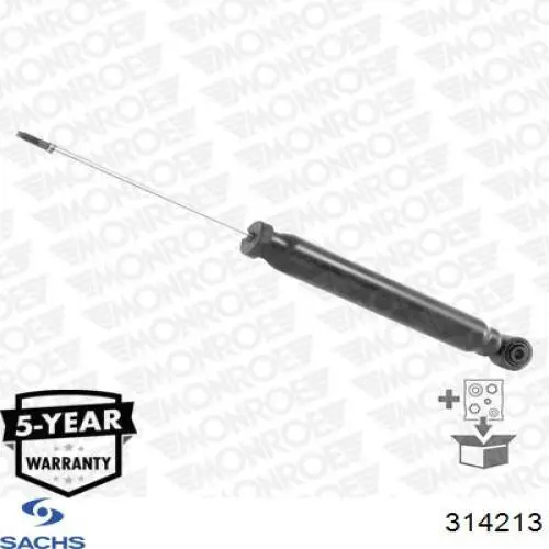 Амортизатор задній Sachs 314213 ціна, від 80.55 USD