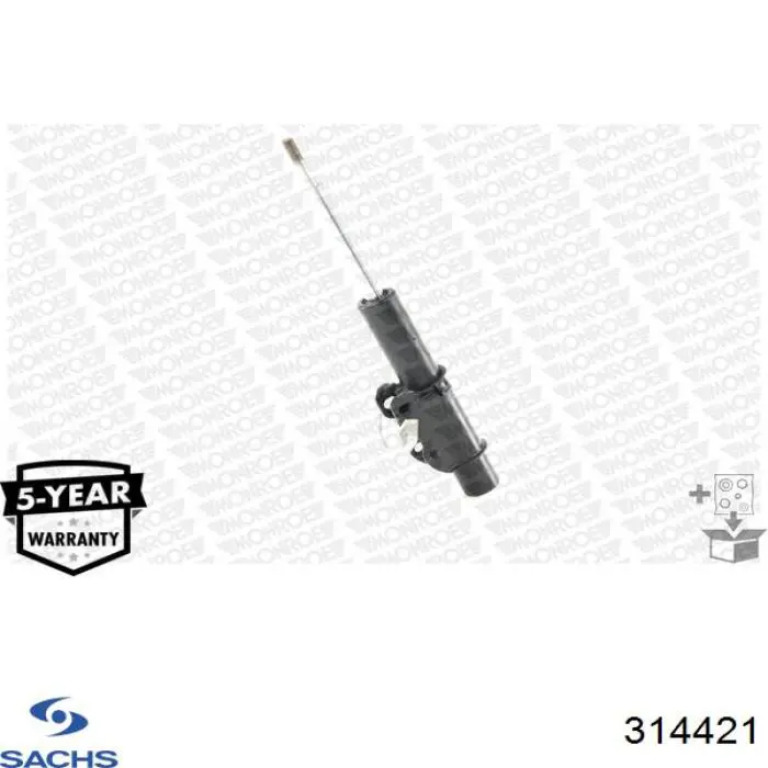 Амортизатор передній 314421 Sachs