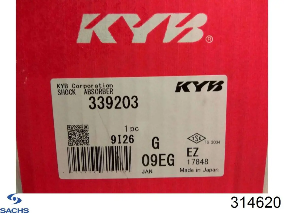 Купити 314620 Sachs Стійка амортизатора задня
