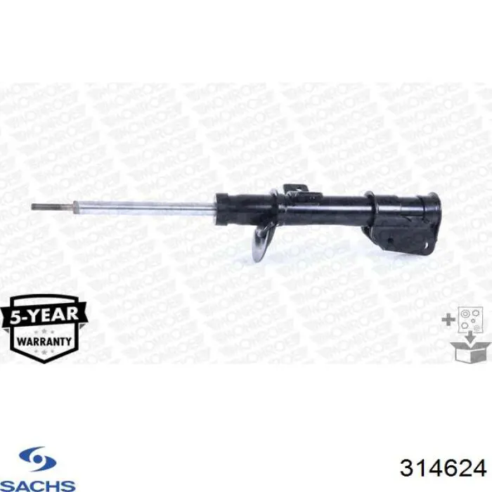 Стойка амортизатора передняя Sachs 314624 ціна, від 68.20 USD
