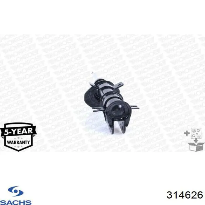 Стойка амортизатора передняя Sachs 314626 ціна, від 61.43 USD