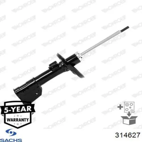 Стойка амортизатора передняя Sachs 314627 ціна, від 80.09 USD