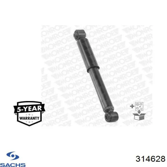 Амортизатор задній Sachs 314628 ціна, від 52.41 USD