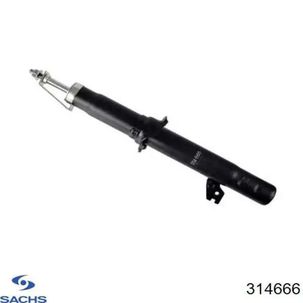 Амортизатор передньої підвіски, лівий Sachs 314666 ціна, від 73.92 USD