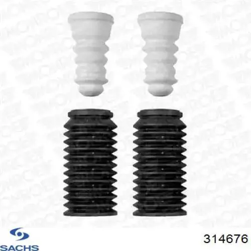 Купити 314676 Sachs Амортизатор задній, правий