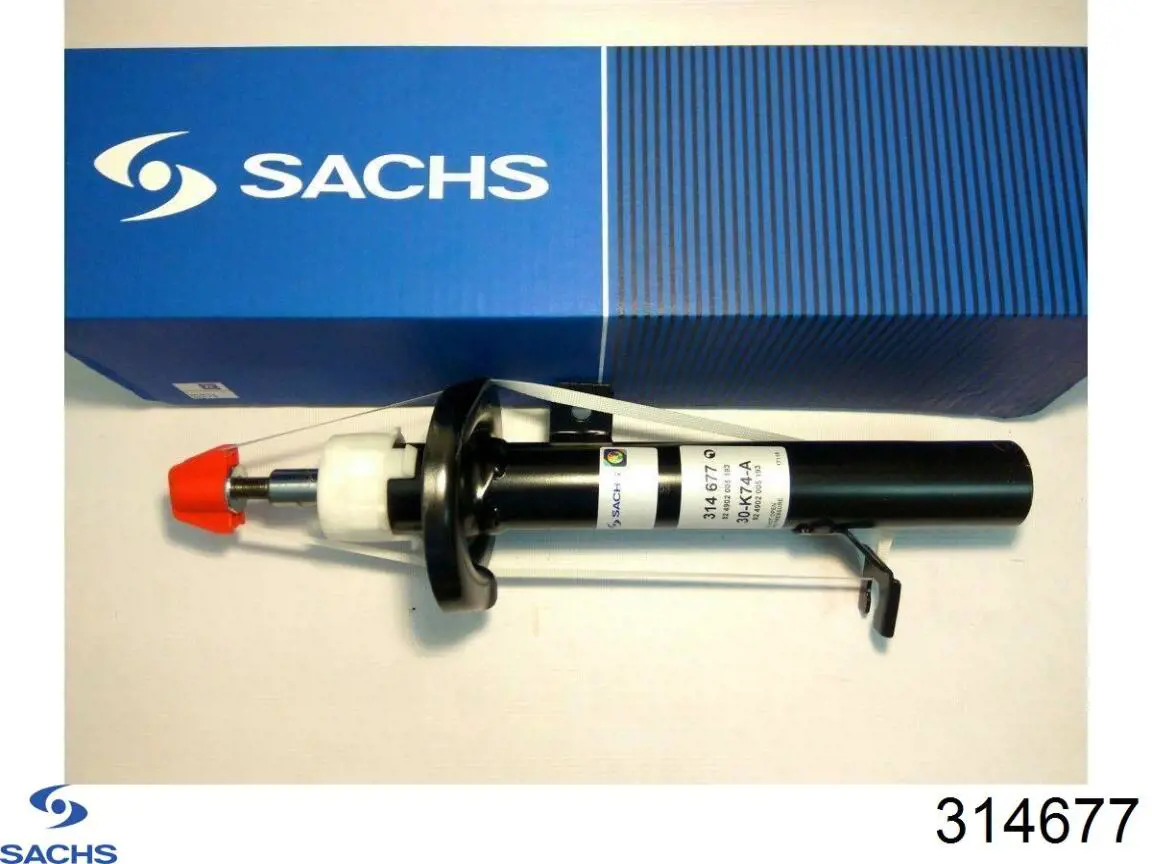 Амортизатор передньої підвіски, лівий Sachs 314677 ціна, від 46.34 USD