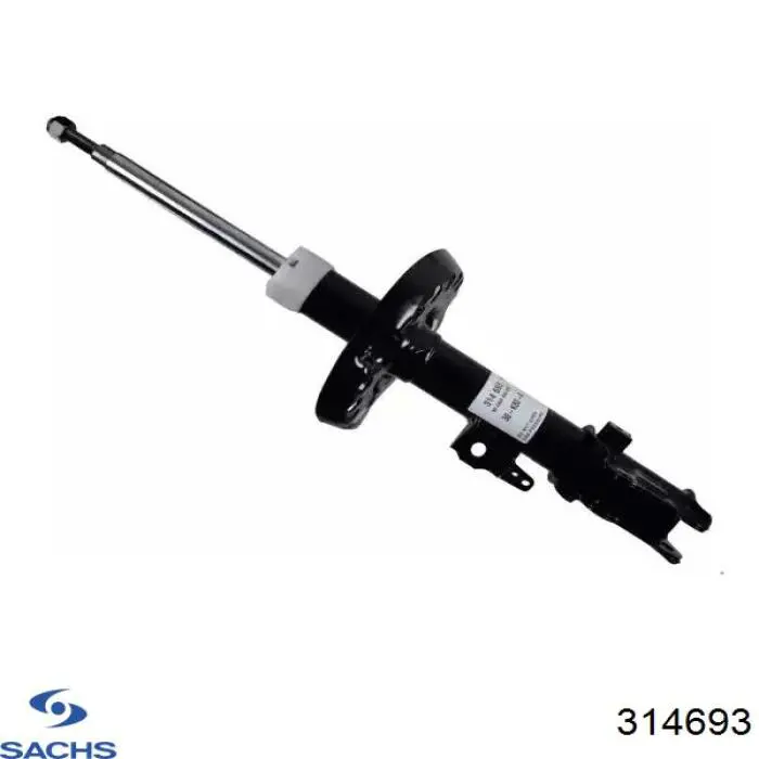 Амортизатор передньої підвіски, лівий Sachs 314693 ціна, від 89.99 USD