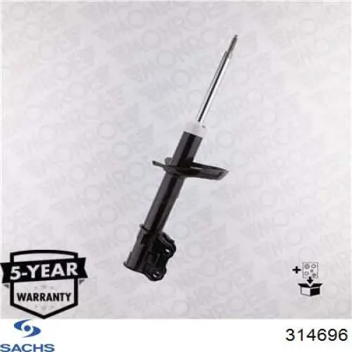 314696 Sachs Амортизатор передньої підвіски