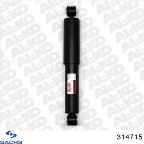 Купити 314715 Sachs Стійка амортизатора задня