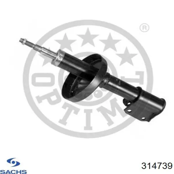 Амортизатор передній 314739 Sachs