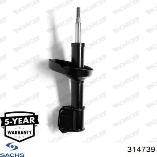 Стойка амортизатора передняя Sachs 314739 ціна, від 48.26 USD