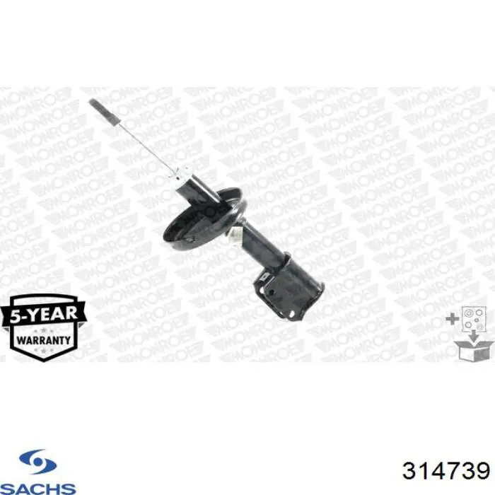 Купити 314739 Sachs Амортизатор передньої підвіски
