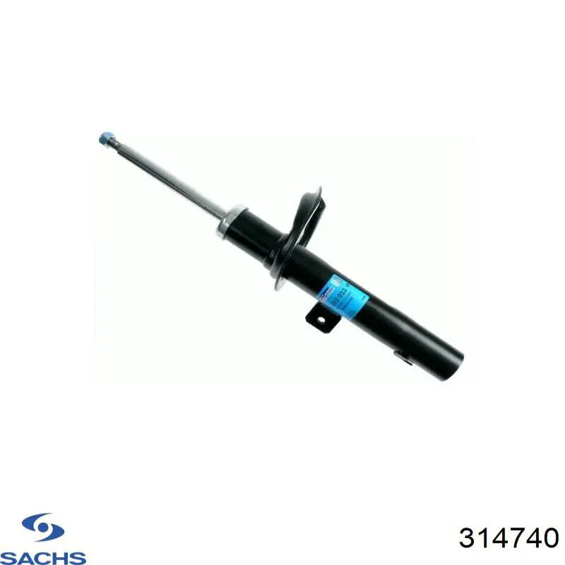 Амортизатор передньої підвіски, лівий Sachs 314740 ціна, від 77.80 USD